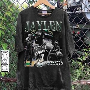 Vintage 90S Graphic Style Jaylen Brown Shirt
